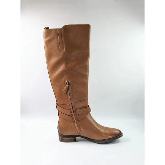 Sam Edelman Women's Pansy Whiskey Leather Boot Size 6.5 M (MSRP $225) - Picture 4 of 11